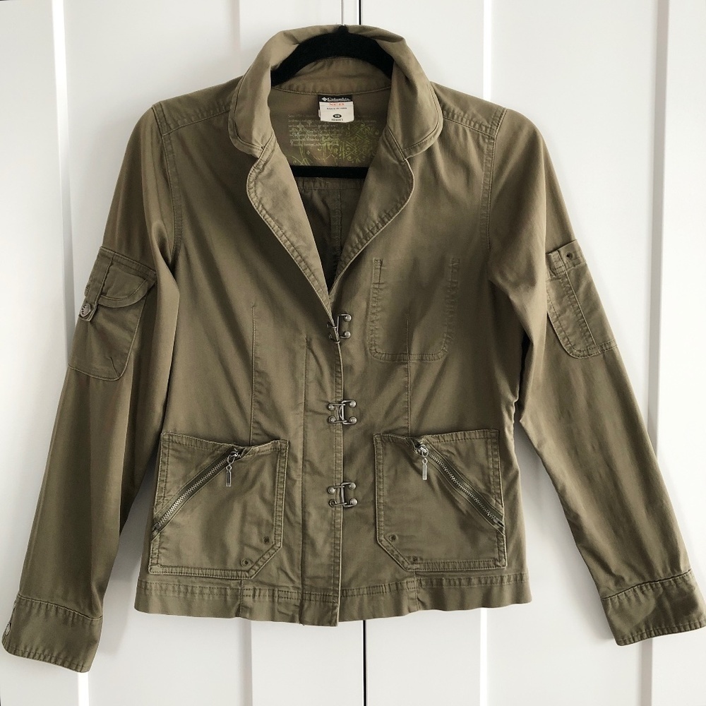 Columbia, XCO Utility Jacket, Blazer, Army Green Colour, Size XS, Good Condition